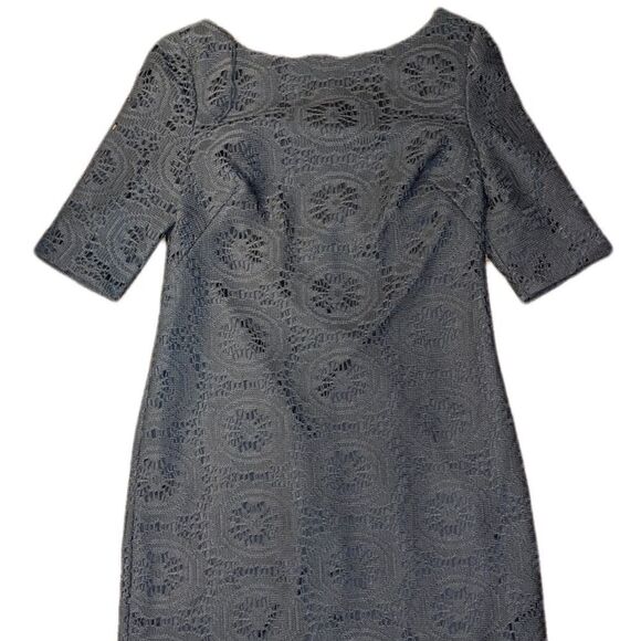 Adrianna Papell Grey Dress Size 6 - Picture 1 of 6